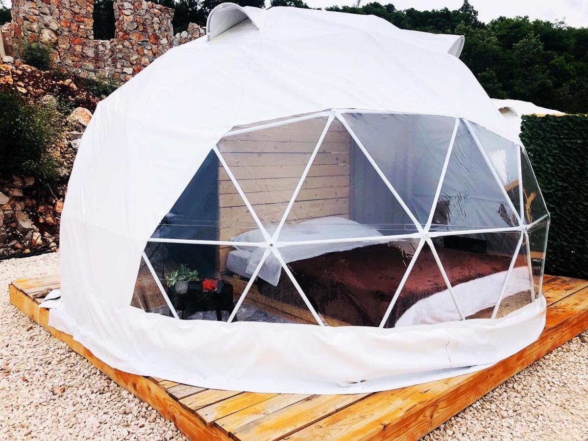 Glamping Peninsula Lustica Rose Villa Tivat Exterior photo