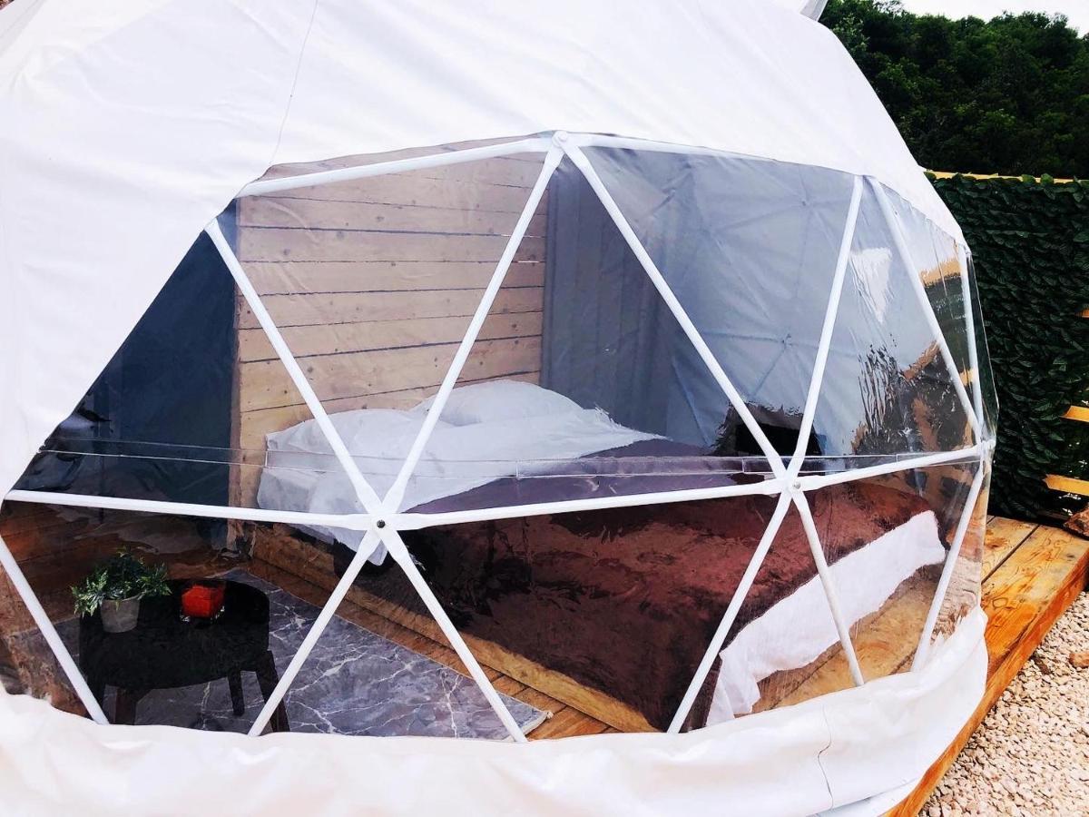 Glamping Peninsula Lustica Rose Villa Tivat Exterior photo