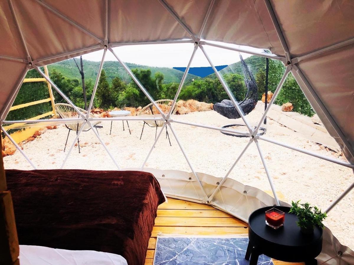 Glamping Peninsula Lustica Rose Villa Tivat Exterior photo