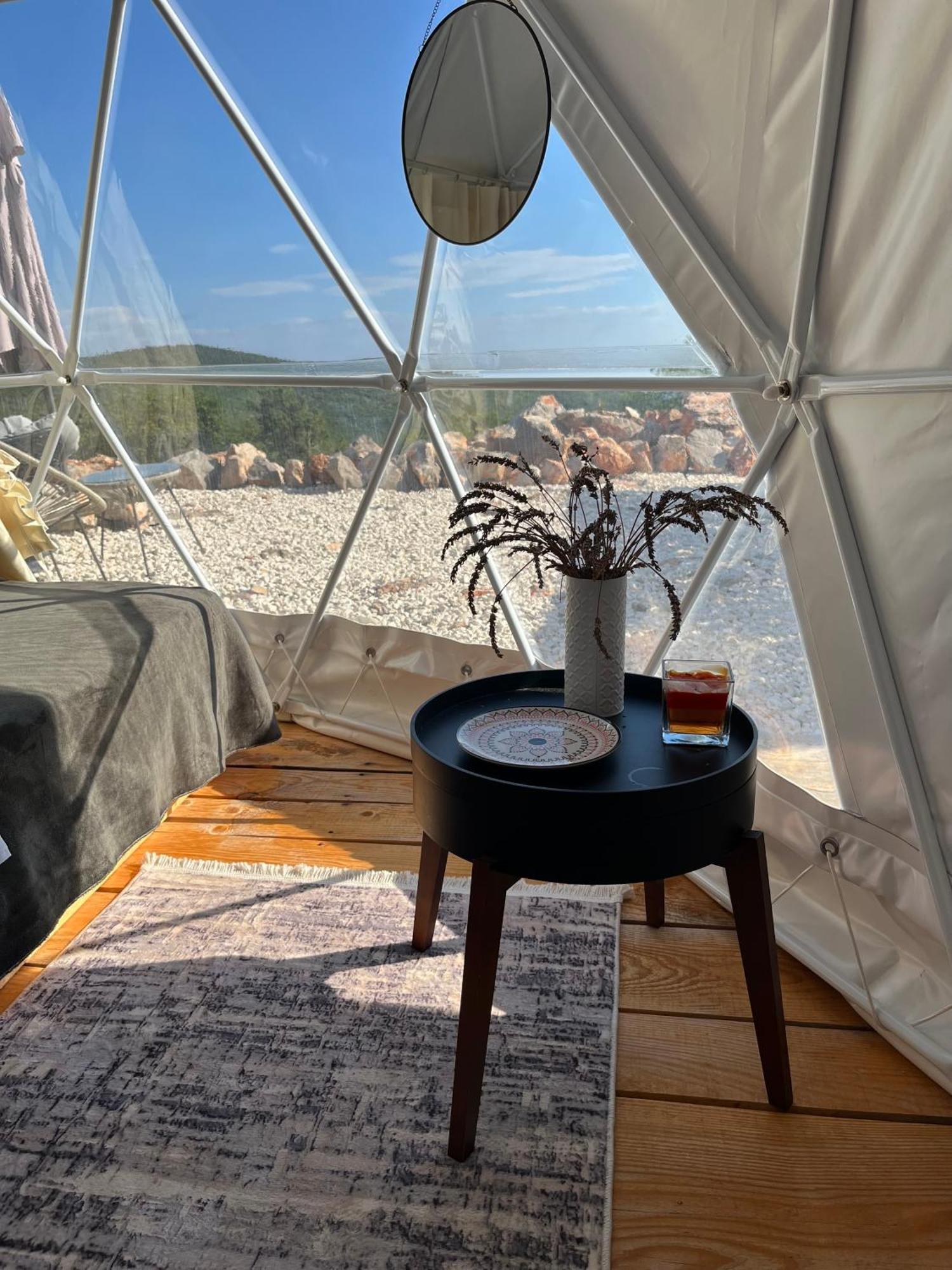 Glamping Peninsula Lustica Rose Villa Tivat Exterior photo